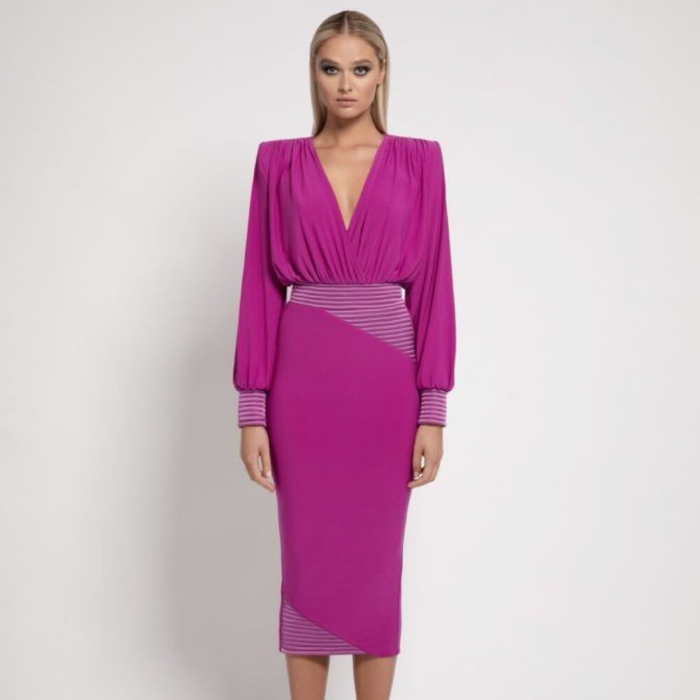 Zhivago Lover Man Open Back Midi Dress